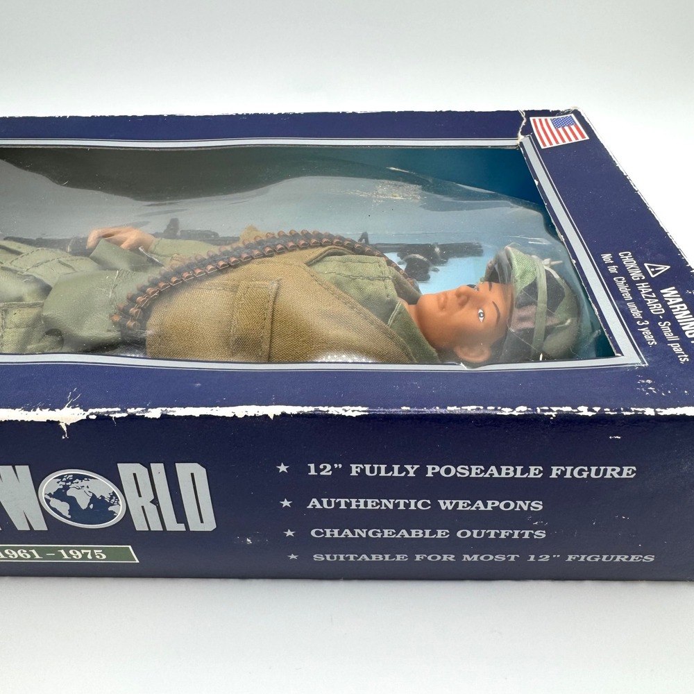 Vietnam War Marine Machine Gunner Soldiers Of The World 1998 Action Figure - Picture 9 of 9